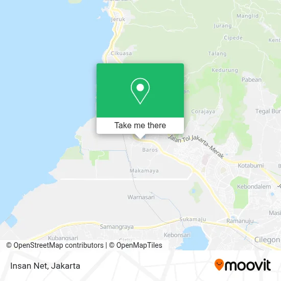 Insan Net map