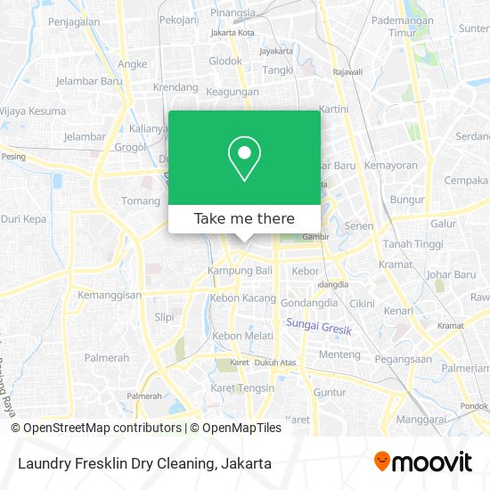 Laundry Fresklin Dry Cleaning map