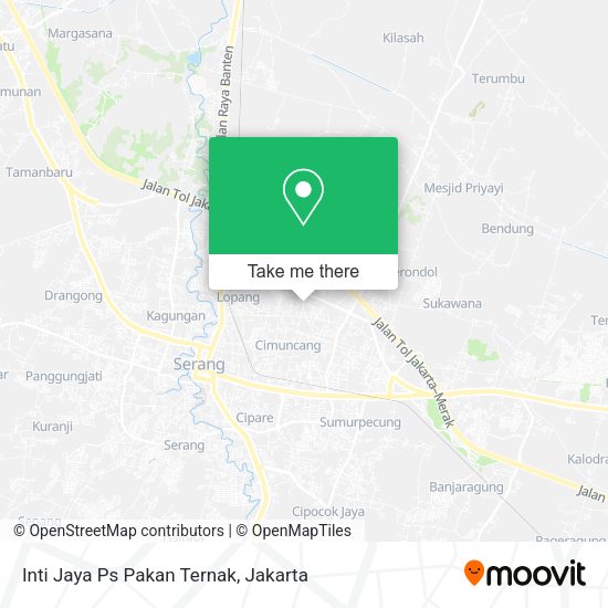 Inti Jaya Ps Pakan Ternak, Jalan Cikepun map