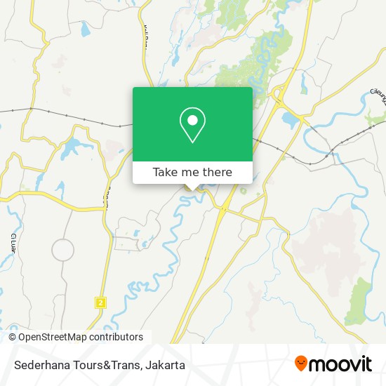 Sederhana Tours&Trans map