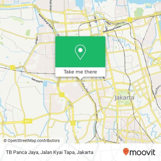 TB Panca Jaya, Jalan Kyai Tapa map