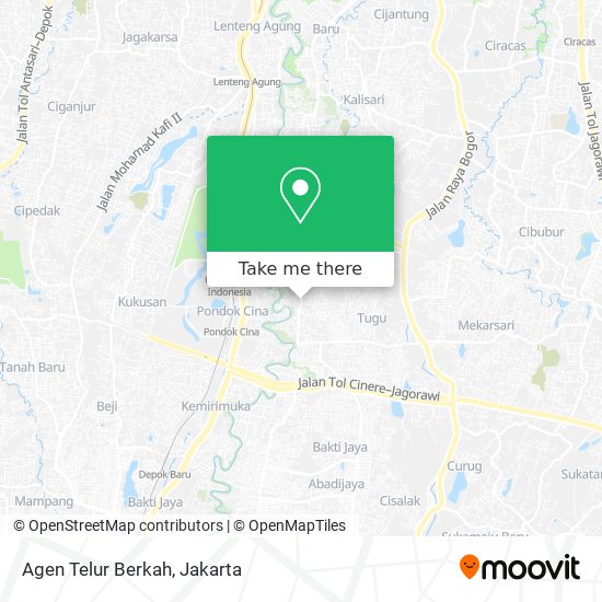 Agen Telur Berkah map