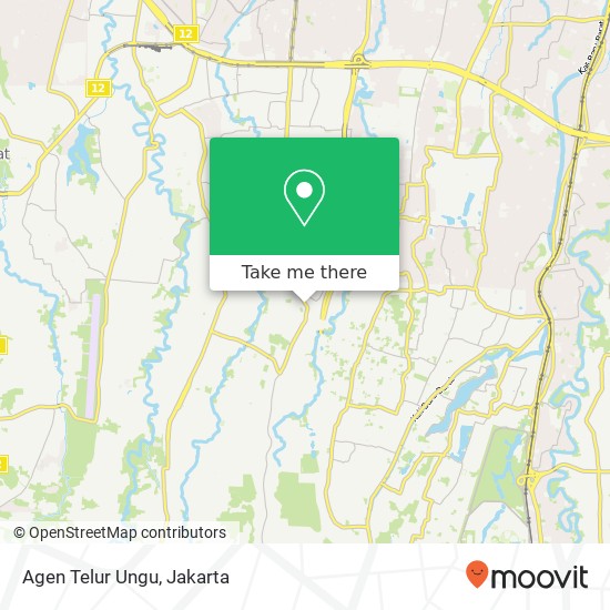 Agen Telur Ungu, Jalan Raya Gandul Cinere map