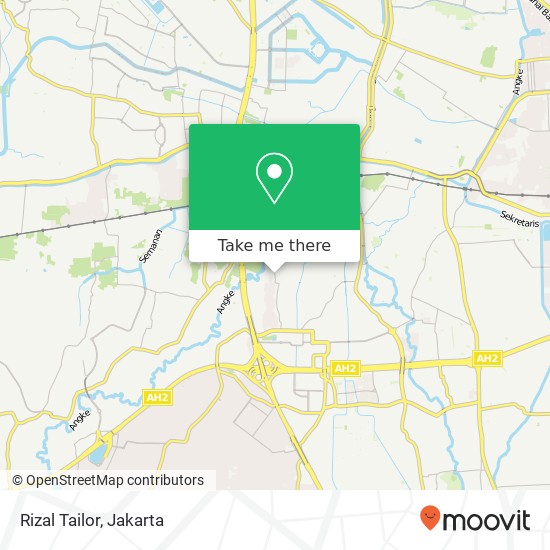 Rizal Tailor, Jalan Kembangan Utara Kembangan map