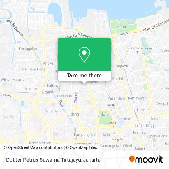 Dokter Petrus Suwarna Tirtajaya map