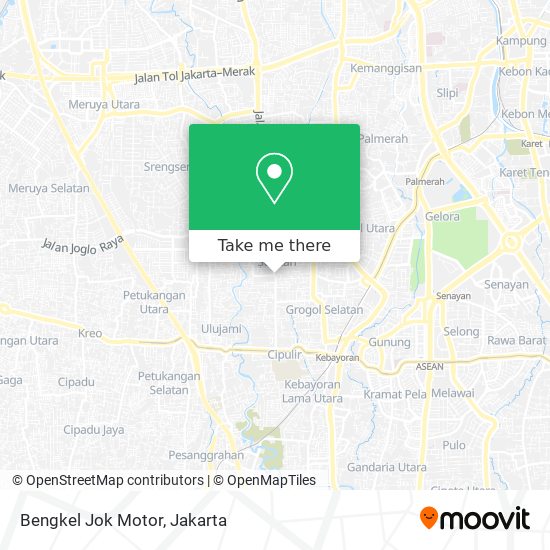 Bengkel Jok Motor map