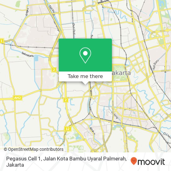 Pegasus Cell 1, Jalan Kota Bambu Uyaral Palmerah map