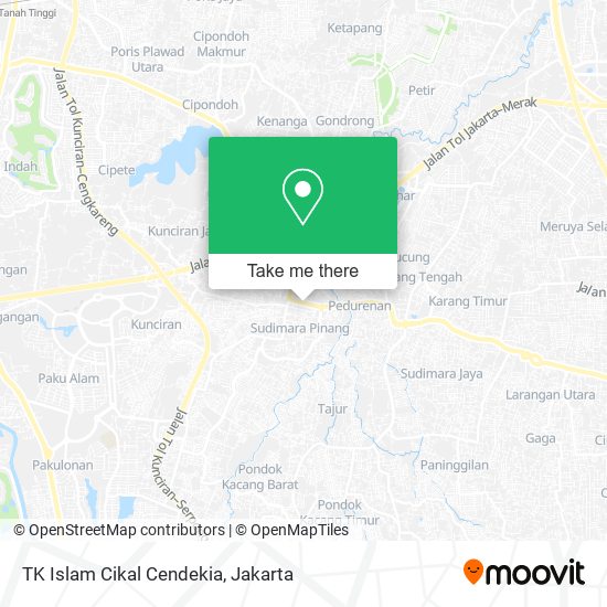 TK Islam Cikal Cendekia map