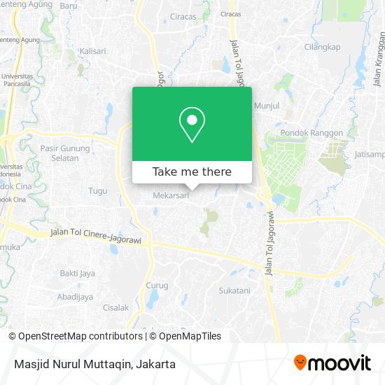 Masjid Nurul Muttaqin map