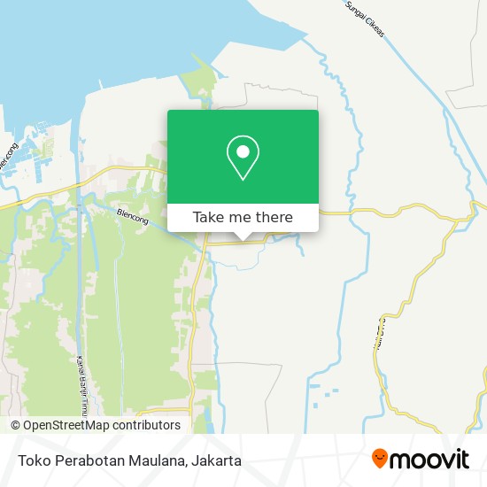 Toko Perabotan Maulana map