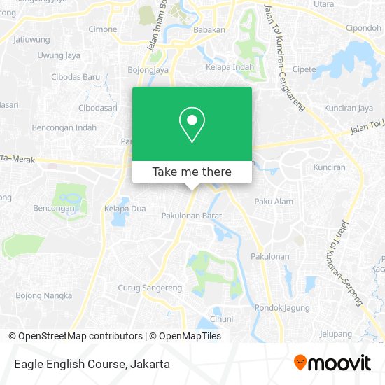 Eagle English Course map