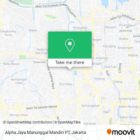 Alpha Jaya Manunggal Mandiri PT map