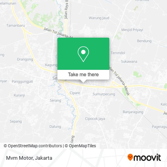 Mvm Motor, Jalan KH Abdul Latief map