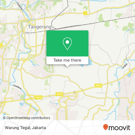 Warung Tegal, Pinang map