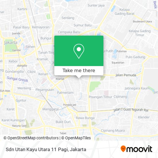 Sdn Utan Kayu Utara 11 Pagi map