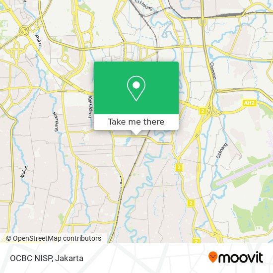 OCBC NISP map