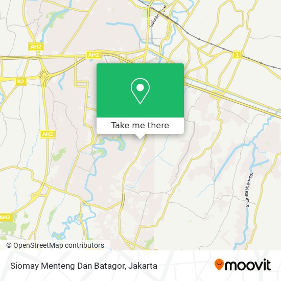 Siomay Menteng Dan Batagor map