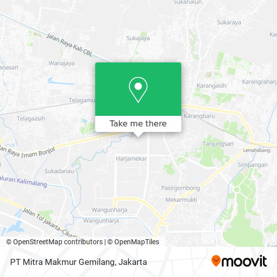 PT Mitra Makmur Gemilang map