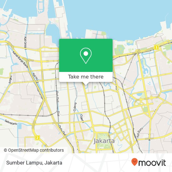 Sumber Lampu, Tamansari map