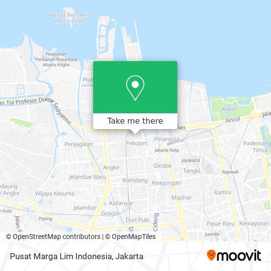 Pusat Marga Lim Indonesia map