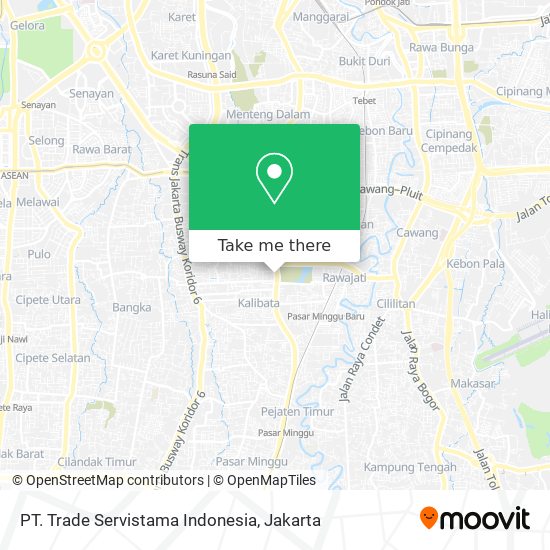 PT. Trade Servistama Indonesia map