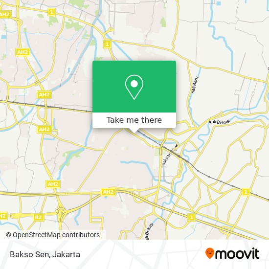 Bakso Sen map