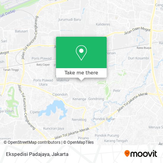 Ekspedisi Padajaya map