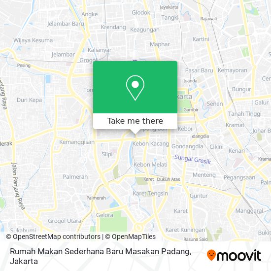 Rumah Makan Sederhana Baru Masakan Padang map