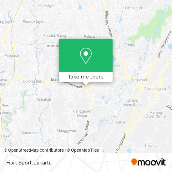 Fisik Sport map