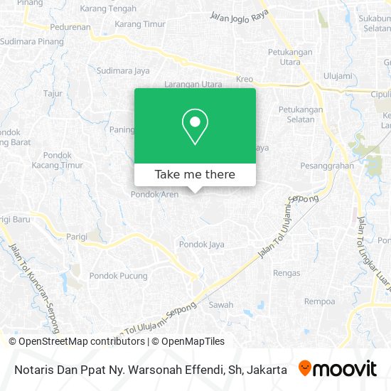 Notaris Dan Ppat Ny. Warsonah Effendi, Sh map