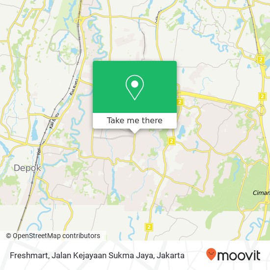 Freshmart, Jalan Kejayaan Sukma Jaya map