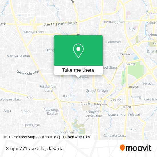 Smpn 271 Jakarta map