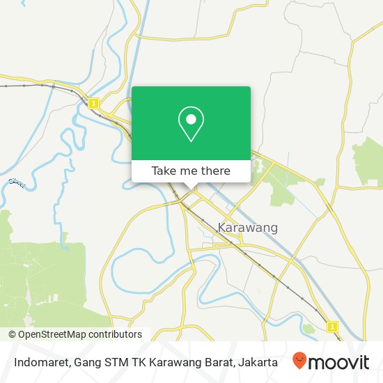 Indomaret, Gang STM TK Karawang Barat map