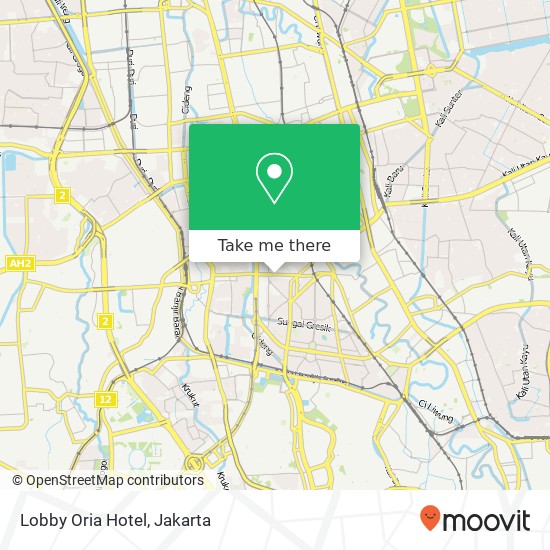Lobby Oria Hotel map