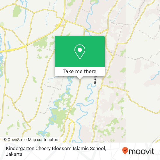 Kindergarten Cheery Blossom Islamic School, Jalan Letda Natsir map