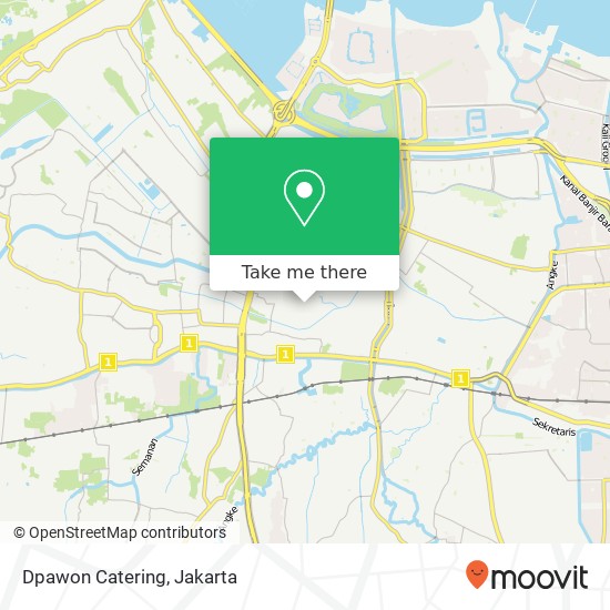 Dpawon Catering map