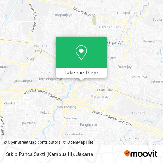 Stkip Panca Sakti (Kampus III) map