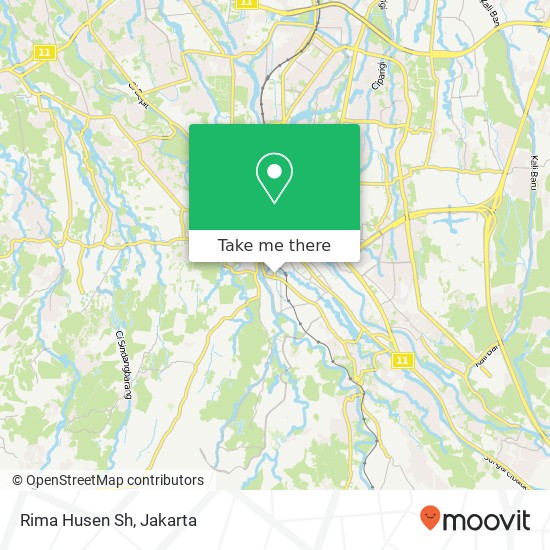 Rima Husen Sh, Jalan Raya Empang Bogor Selatan map