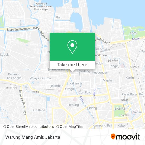 Warung Mang Amir map