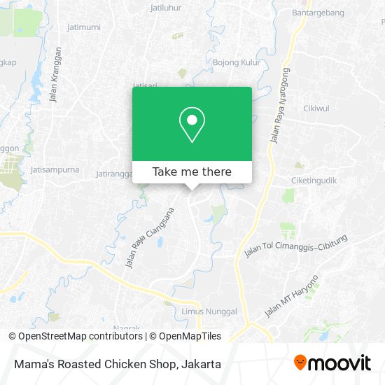 Mama's Roasted Chicken Shop map