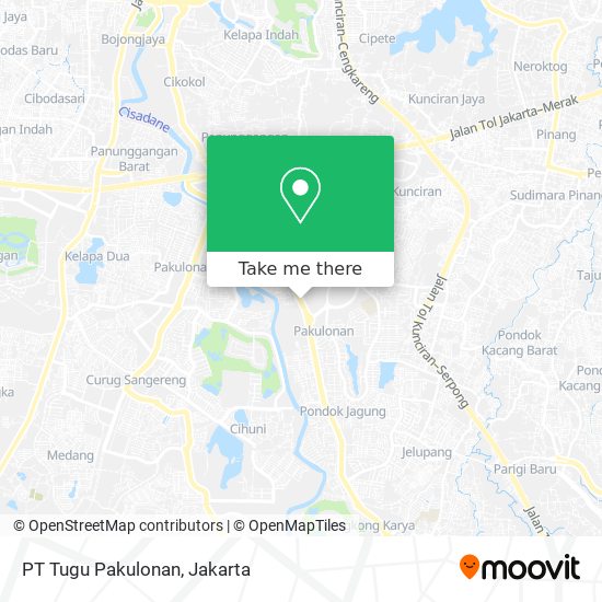 PT Tugu Pakulonan map