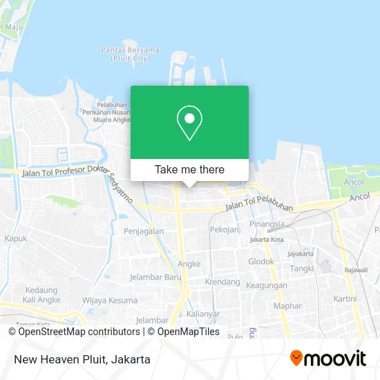 New Heaven Pluit map