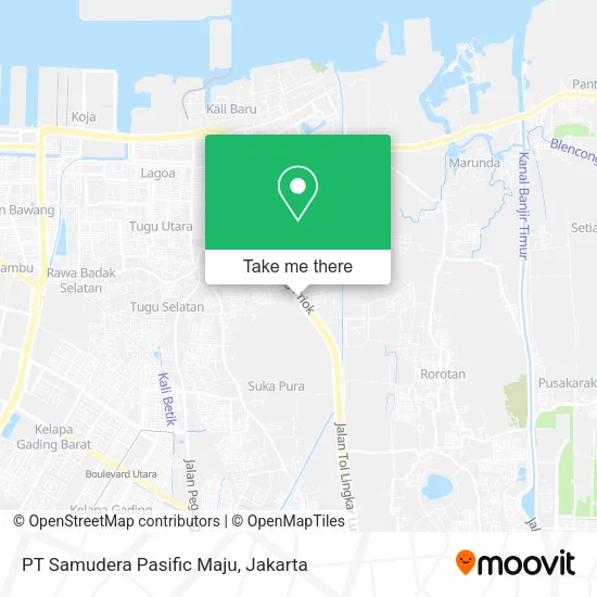 PT Samudera Pasific Maju map