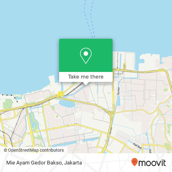 Mie Ayam Gedor Bakso map