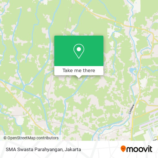 SMA Swasta Parahyangan map