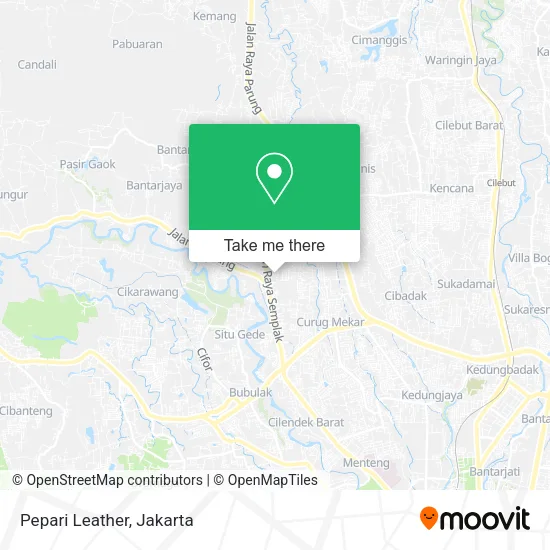 Pepari Leather map