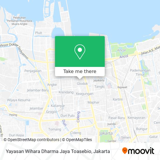 Yayasan Wihara Dharma Jaya Toasebio map