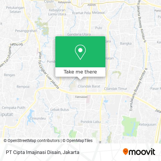 PT Cipta Imajinasi Disain map