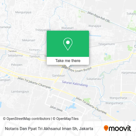 Notaris Dan Ppat Tri Akhsanul Iman Sh map