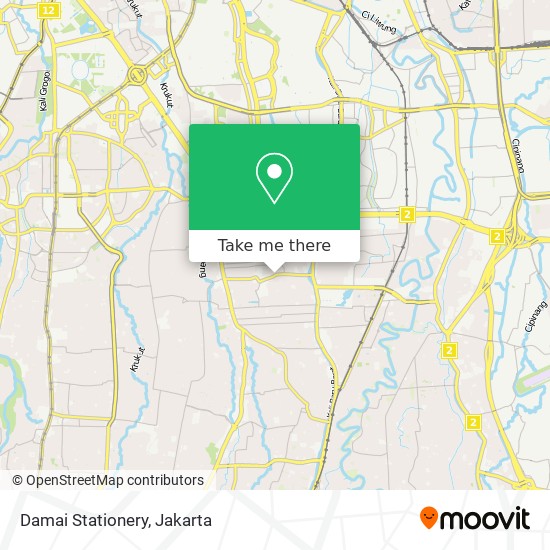 Damai Stationery map